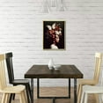 thumbnail image 3 of Nawypu Framed African American Canvas Wall Art,Flower on Black Girl Women Head Butterfly Pictures Paintings Prints Wall Decor Vintage Modern Abstract Posters for Living Room Bedroom Office, 3 of 4