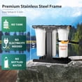 thumbnail image 5 of iSpring CW31-PF 3-Stage RV Water Filtration System for Campers, SGS-tested PFAS Removal, 3/4'' Lead-Free Brass Hose Quick Connectors, Tankless, High Capacity, 5 of 7