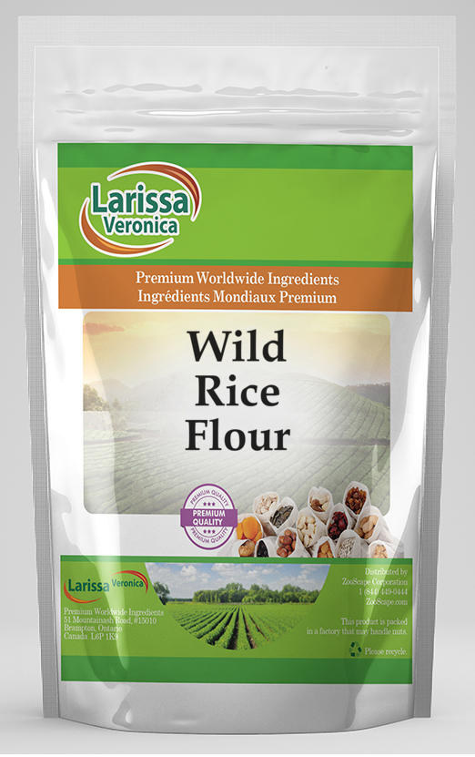 Wild Rice Flour (8 oz, Zin 526195) 2Pack