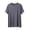 Gray, variant on GERsome Men's T-Shirts Crew Neck Short Sleeve Sleep Shirt Summer Soft Casual Loungewear Basic Tee Tops, Dark Blue Size L