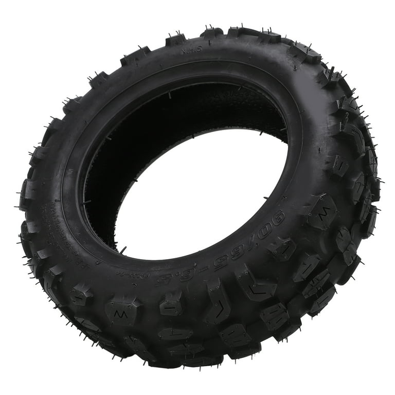 lave mad Betjene beholder Brrnoo 10 Inch Electric Scooter Rubber Tires Pneumatic Tubeless Off Road Scooter  Tire Rear Wheel 90/65‑6.5,90/65‑6.5 Tire Tubeless - Walmart.com