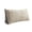 Beige, variant on Triangular Wedge Headboard Pillow with Removable Cover Side Pockets, Soft Backrest Cushion for Sitting Up in Bed Reading, Supportive Lumbar Bolster for Bed Daybed Sofa 35.4x8x20Inch