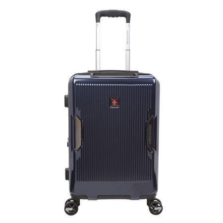 Swiss Tech 21"Hardside Carry-on Luggage, Blue