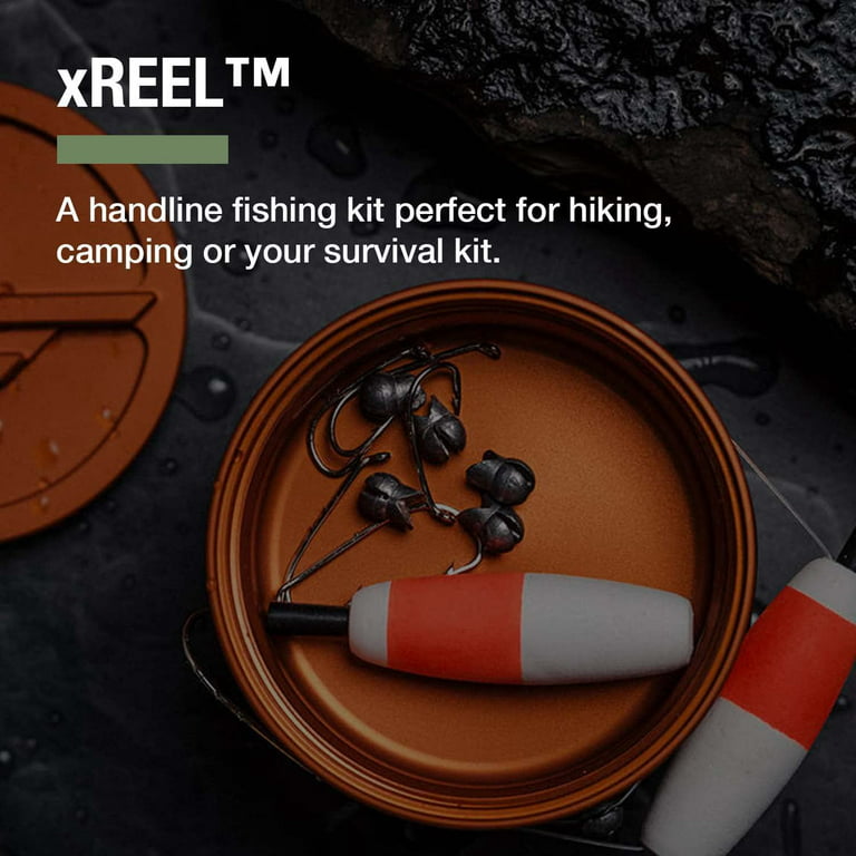 Exotac xREEL Pocket Fishing Kit - Olive Drab 