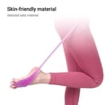 thumbnail image 3 of Bandas de resistencia con asas de tracción, alta elasticidad, resistentes al desgaste, acabado fino, para entrenamiento muscular, cuerda de tracción moldeadora para ejercicio (morado), 3 of 5