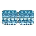 thumbnail image 7 of Windshield Sun Shade, Sea Underwater Animals Foldable Car Sun Shade Windshield for Front, 2 Pieces, 7 of 7