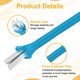 thumbnail image 3 of Cuerda elástica Uxcell, (3/32" x 98 pies, azul cielo) cuerda bungee de poliéster de alta resistencia para proyectos de bricolaje, kayak, toldo, navegación y camping., 3 of 6