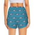 thumbnail image 4 of Haiem Cartoon Whale Women's 2 in 1 Running Shorts - Lightweight Athletic Workout Gym Yoga Breathable Sports Shorts Liner with Phone Pockets-XX-Large, 4 of 9