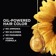 Garnier Olia Oil Powered Permanent Hair Color, 6.3 Light Golden Brown