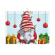 thumbnail image 1 of Fotbe Funny Christmas Gnome Alfombrilla de Secado para Cocina con Estampado, 18x24 Pulgadas, 1 of 7
