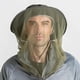 thumbnail image 4 of Head Net Hat Beekeeping Beekeeper Bee Veil Hat Hunting Netting Mesh Hood Cap Bee Keeper, 4 of 5