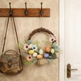 thumbnail image 6 of Sruoe Easter Wreath Artificial Easter Egg, Easter Decor Spring Wreaths, Wreaths for Front Door, Spring Wreath Easter Decorations for Door Wall Window, Wreath for Indoor and Outdoor Home Decor, 6 of 6