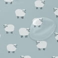 thumbnail image 4 of Yayeee Shower Curtain with Hooks 72"x72" Waterproof Fabric Bathroom Hanging Decor, Simple Sheep Pattern, 4 of 5