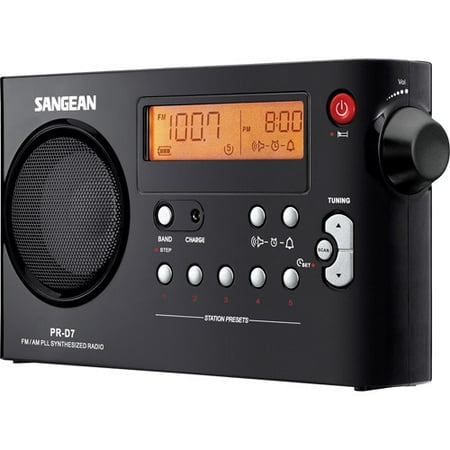 AM/FM Digital Compact Portable Radio - Walmart.com