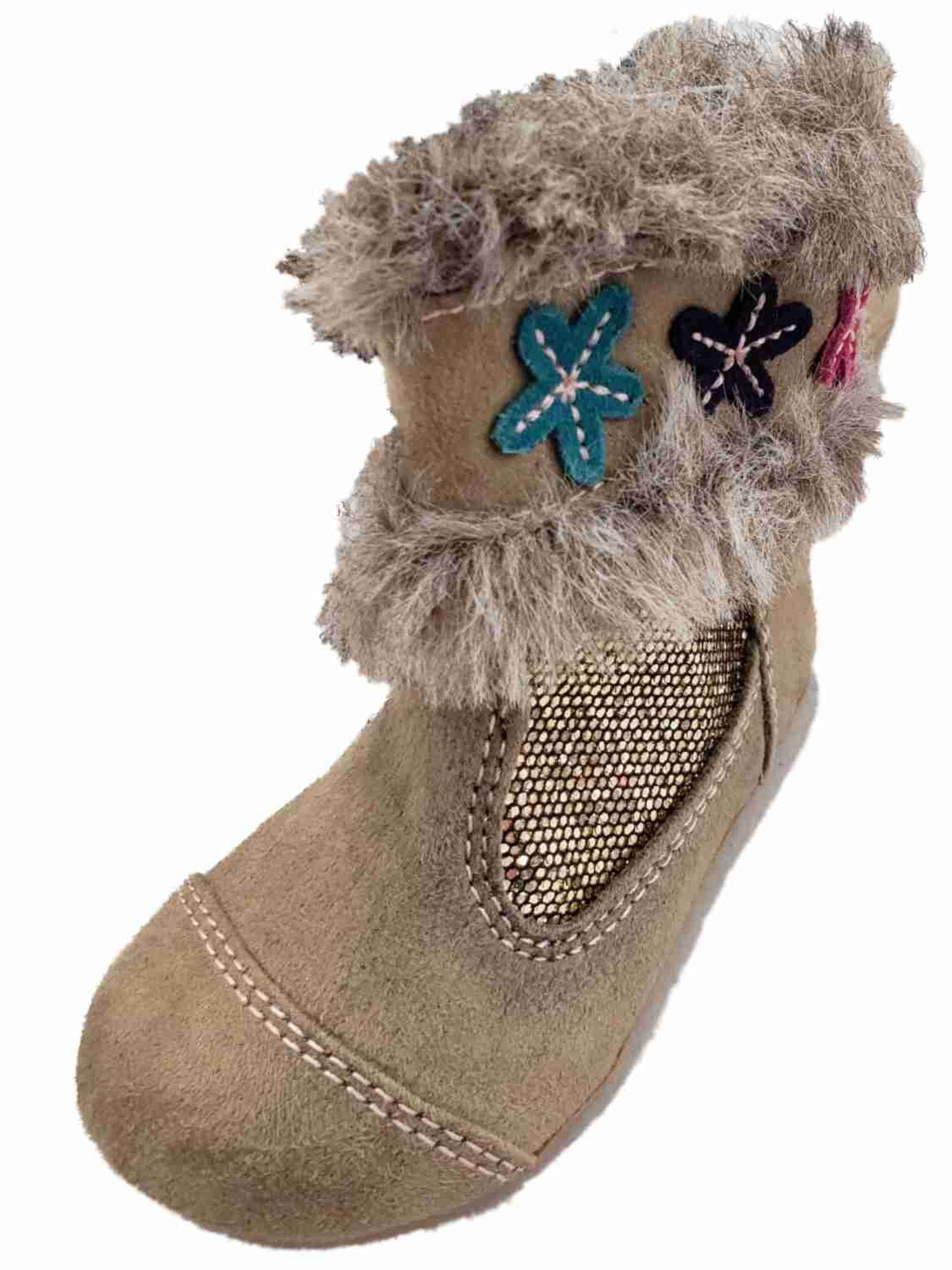 baby fuzzy boots