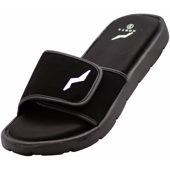 NORTY Women's Memory Foam Slide Sandals for Every Summer Outing