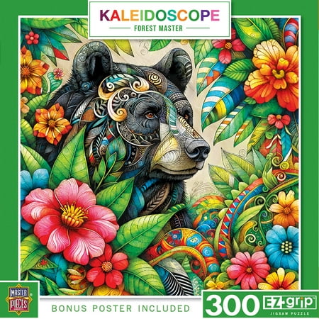 MasterPieces Kaleidoscope - Forest Master 300 Piece EZ Grip Puzzle
