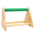 thumbnail image 1 of Milaget Portable Lightweight Wood Parrots Perch Tabletop Bird Grinding Stand For Macaws, 1 of 9