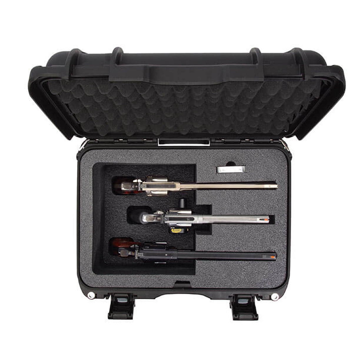 Nanuk Firearms Series 918 Waterproof Protective Case with Foam Insert, Black, Bundle with Cleaning Kit