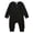 Black, variant on Wonitaaizi Newborn Summer Baby Boy Girl Rompers Bodysuit Jumpsuit Playsuit One Piece Outfit Clothes(18-24 Months,Dark Blue)