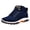 Blue, variant on Unisex Five Finger Plush Snow Boots, Wear Resistant Anti-Slip Warm Cotton Shoes, Outdoor Hiking Sports Footwear for Cold Winter Outdoor Activities (Blue, 8)