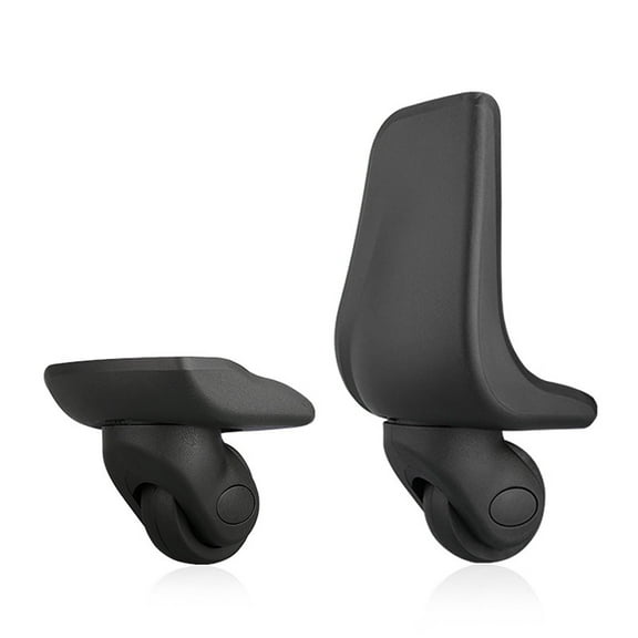 ZSWAL Pair Rear Wheels Luggage Replacement Suitcase Spare Swivel Wheel 360° Spinner W001