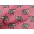 thumbnail image 4 of oneOone Cotton Cambric Fabric Elephant Block Decor Fabric Printed BTY 56 Inch Wide, 4 of 4