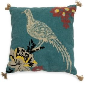 Vintage Floral Decorative Throw Pillow 20x20 By Drew Barrymore