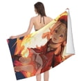 thumbnail image 3 of Genshin Impact Beach Towels Soft Bath Blanket Camping Towels For Travel, Swim, Gym One Size, 3 of 9