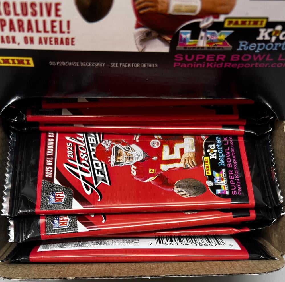 2025 Panini Absolute Football Hobby Direct Gravity Feed Cards