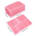 thumbnail image 2 of Uxcell 15.2 inch x 10.8 inch Camping Foam Pad Waterproof Foldable Mat Pink, 2 Pack, 2 of 5