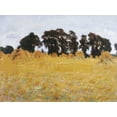 thumbnail image 2 of Seven Trees Design 14x12 White Modern Wood Framed Museum Art Print Titled - The Field, 2 of 4