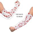 thumbnail image 4 of ALAZA Floral UV Sun Protection Arm Sleeves UPF 50+ Compression Cooling Sleeve 1 Pair, 4 of 7