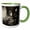 Green/White, variant on 3drose, Apsara Dancer, Performing a Traditional Khmer Dance, 11oz Magic Transforming Mug