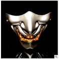 thumbnail image 5 of 1pcs Masque Demi-Visage Effrayant d'Halloween Costume Halloween Rave Cosplay Fête Demi-Visage Oni Devil Masque, 5 of 5