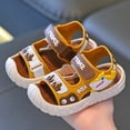 thumbnail image 2 of Asxite Toddler Sandals Summer Open Toe Breathable Closed Toe Soft Sole Learning Walk for Boys Shoes 1.5-7 Y, 2 of 5