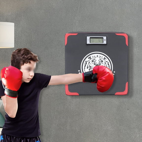 Wall-Mount Boxing Strength Tester, Boxing Digital Sandbags, Boxing Training Equipment for Adult, Kids