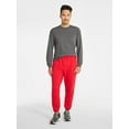 thumbnail image 2 of Athletic Works Men's and Big Men's Fleece Jogger Sweatpants, Sizes XS-5XL, 2 of 6