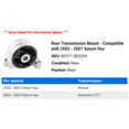 thumbnail image 2 of Rear Transmission Mount - Compatible with 2002 - 2007 Saturn Vue 2003 2004 2005 2006, 2 of 2