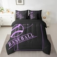 thumbnail image 2 of YST, Baseball Comforter Set, Sports Bedding Set, 7-Piece, Full, 2 of 4