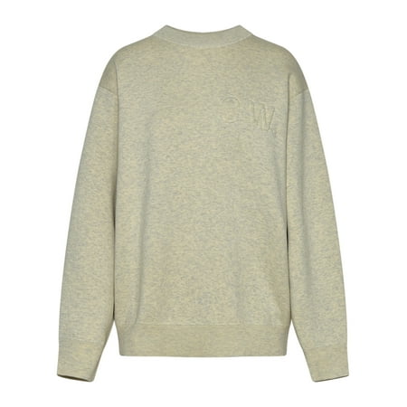 

OFF-WHITE Felpa Emboss In Misto Cotone Beige