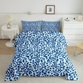 thumbnail image 2 of Manfei Abstract Geometric 3pcs King Size Comforter Sets,Animal Print Bedding Comforter Set,Animal Leopard Bedding Set,Super Cozy Wildlife Room Decor,Reversible, 2 of 6