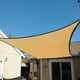 thumbnail image 4 of Toldo de Sombra Color Beige de 2X3 M (78,74X118,11 Pulgadas) | Tela de Hdpe con Esquinas de Acero Inoxidable | Protección Uv para Patio, Jardín, Piscina y Áreas Exteriores, 4 of 7