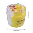 thumbnail image 2 of 2 colores DIY Butter Slime Best Gifts Slime Cup Toy para niños niñas (amarillo blanco), 2 of 2