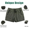 thumbnail image 5 of Shorts deportivos para hombre Rexcyril de 7.5 cm con secado rápido y cierre, 5 of 5