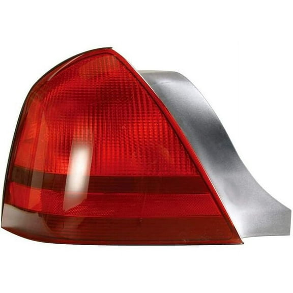 Left Driver Side Tail Light Assembly - Compatible with 2003 - 2011 Mercury Grand Marquis 2004 2005 2006 2007 2008 2009 2010