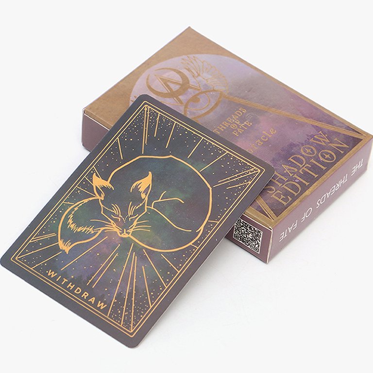 Threads of Fate Tarot Oracle Card High-Quality English Party Divination