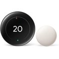 thumbnail image 1 of Google Nest | Wi-Fi Smart Learning Thermostat (4th Generation) - Polished Obsidian, 1 of 6