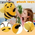 thumbnail image 6 of Bee Plush Toy 13 inch Bee Stuffed Animal Cute Doll Soft Cuddle Toy Soothing Sleep Companion for Birthday Easter Valentine Day Gift Home Decor E, 6 of 6