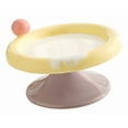 thumbnail image 6 of Fairela Elevated Ceramic Cat Bowl, Anti-Slip Raised Pet Feeder, Ice Cream Style Design, Yellow, 6 of 8